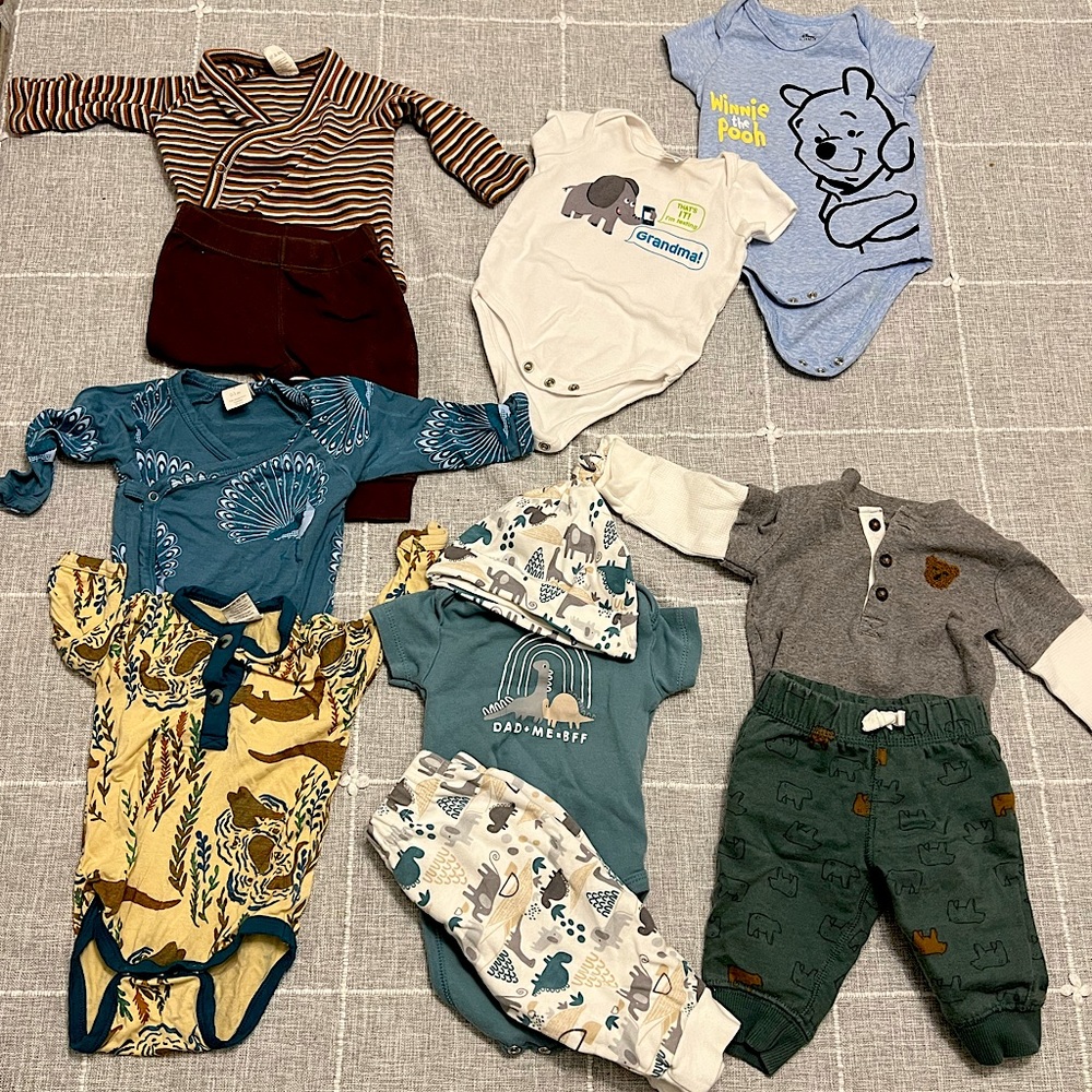 0-3 M baby clothes